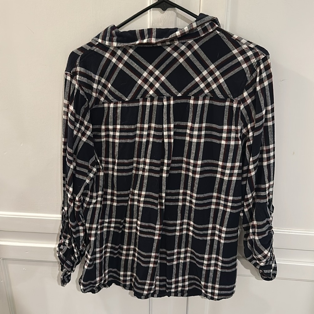 Active Usa Button Down Plaid - image 4